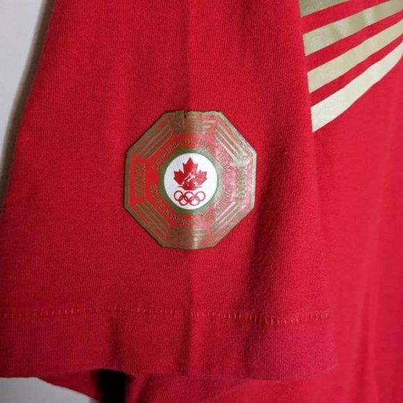 Team Canada HBC Official Athlete T-shirt Exclusive Rare 2006 Olympics Turin - Picture 8 of 8